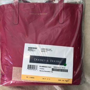 DOONEY & BOURKE WAVERLY REVERSIBLE TOTE